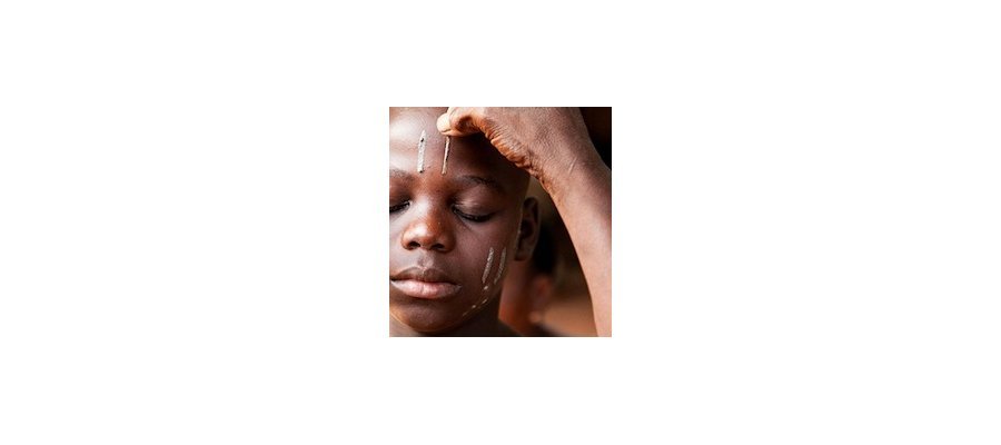 Image:Laeïla Adjovi - pour une mémoire tatouée de l'Afrique ancestrale